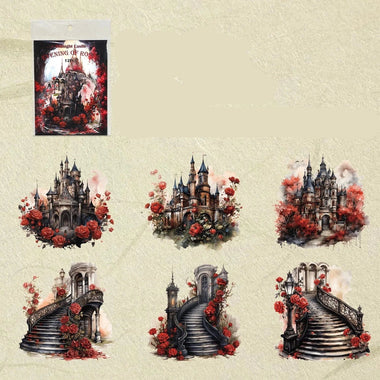 KUMA Stationery & Crafts  A Midnight Castle Series Sticker Set