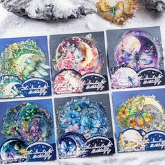 KUMA Stationery & Crafts  Moonlit Butterfly Sticker Set