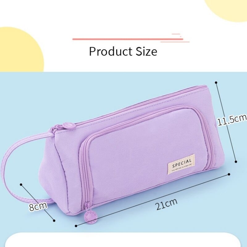 KUMA Stationery & Crafts  New 2023 Pencil Case Large Capacity: 7 colors to choose from