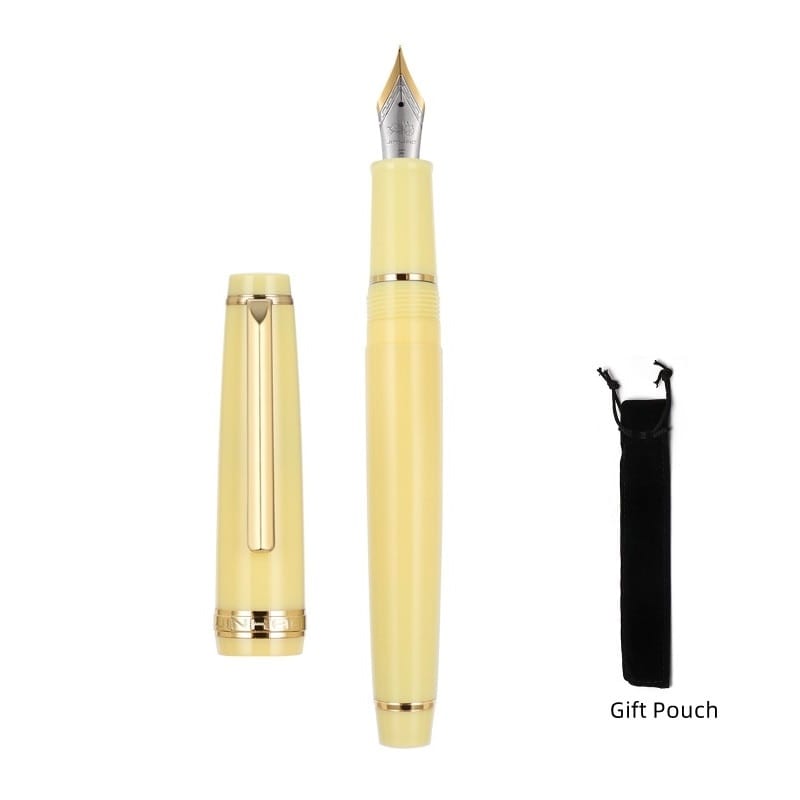 KUMA Stationery & Crafts  Yellow Gold NEW Jinhao Fountain Pen: 8 colors to choose from