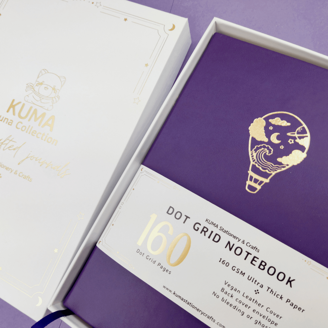 KUMA Stationery & Crafts Notebooks & Notepads A5 Luna 'Astral Travel' Limited Edition Bullet Journal 🌙