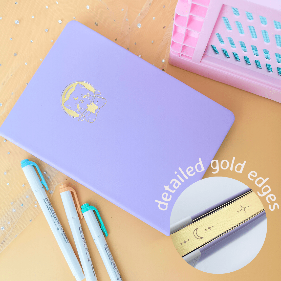 KUMA Stationery & Crafts  Notebooks & Notepads A5 Luna 'Cosmic KUMA' Limited Edition Bullet Journal 🌙