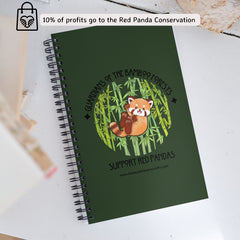 KUMA Stationery & Crafts  Red Panda Spiral Notebook 🎍 10% Profit goes to Red Panda Conservation
