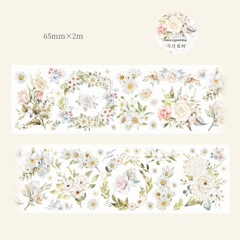 KUMA Stationery & Crafts  E Spring Garden Washi Tape