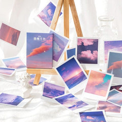 KUMA Stationery & Crafts  Stationery 30 pcs/box Romantic landscape series stickers