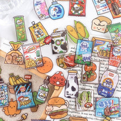KUMA Stationery & Crafts  Stationery 40 pcs Convenience Store Series Sticker Set