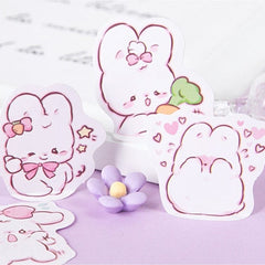 KUMA Stationery & Crafts  Stationery 45 pcs Cute Rabbit Stickers 🐇