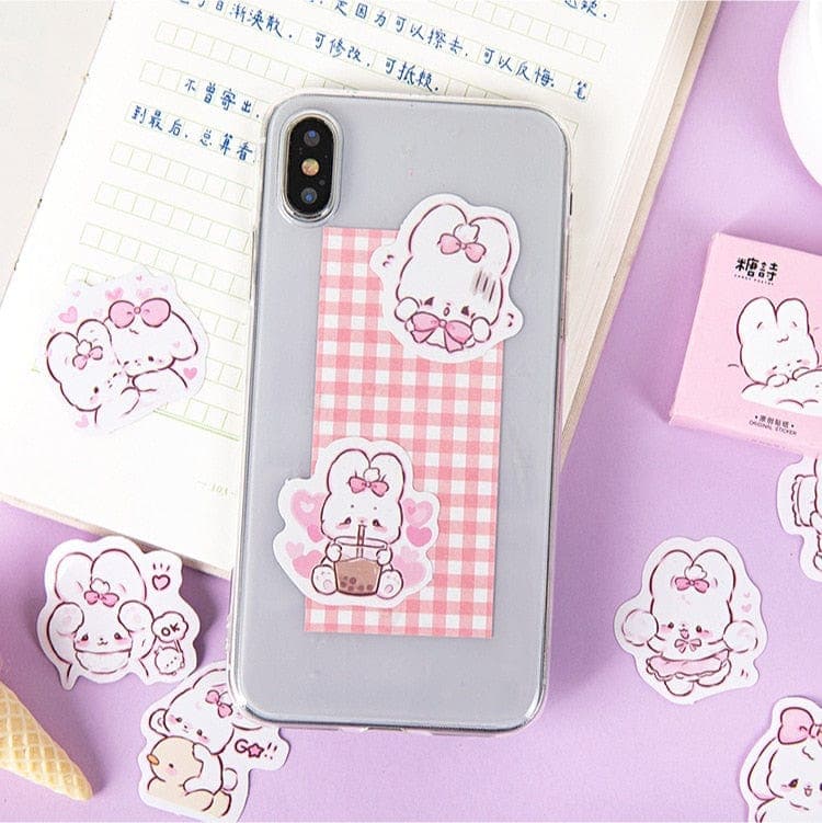 KUMA Stationery & Crafts  Stationery 45 pcs Cute Rabbit Stickers 🐇