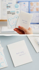 KUMA Stationery & Crafts  Stationery 50 sheets Transparent Memo Pad