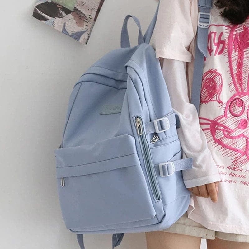 KUMA Stationery & Crafts  Stationery Casual Waterproof Nylon Backpack - with cute sheep pedant 🐑