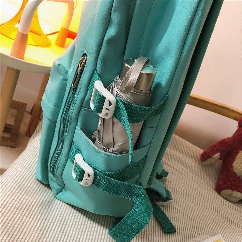 KUMA Stationery & Crafts  Stationery Casual Waterproof Nylon Backpack - with cute sheep pedant 🐑