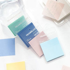 KUMA Stationery & Crafts  Stationery Colored Transparent Sticky Notes!