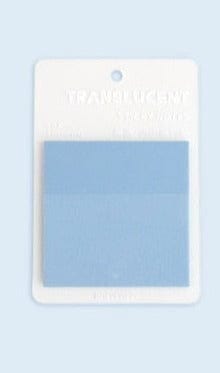 KUMA Stationery & Crafts  Stationery Dark Blue Colored Transparent Sticky Notes!