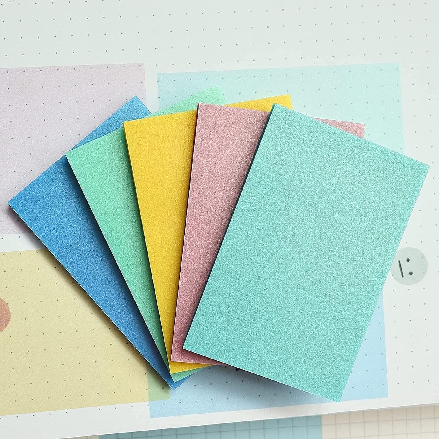 KUMA Stationery & Crafts  Stationery Colored Transparent Sticky Notes!
