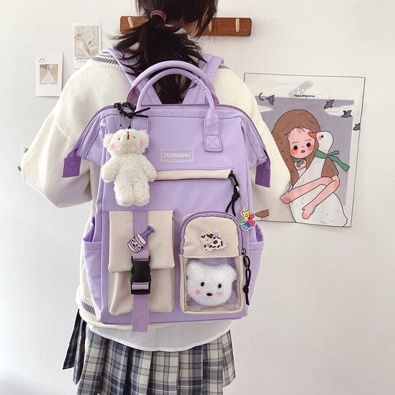 KUMA Stationery & Crafts  Stationery Cute Backpack with accessories 🎒