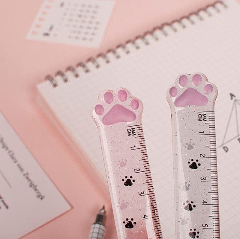 KUMA Stationery & Crafts  Stationery Cute Cat Claw Ruler