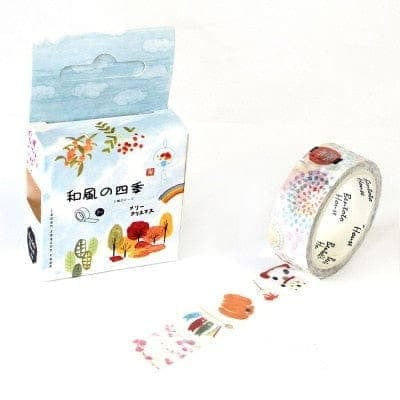 KUMA Stationery & Crafts  Stationery 6 Cute Washi Tape Essentials Collection: 24 designs to choose from