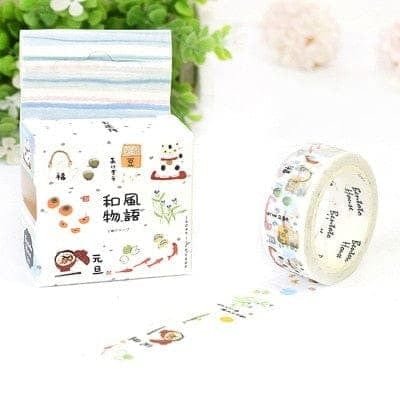 KUMA Stationery & Crafts  Stationery 22 Cute Washi Tape Essentials Collection: 24 designs to choose from
