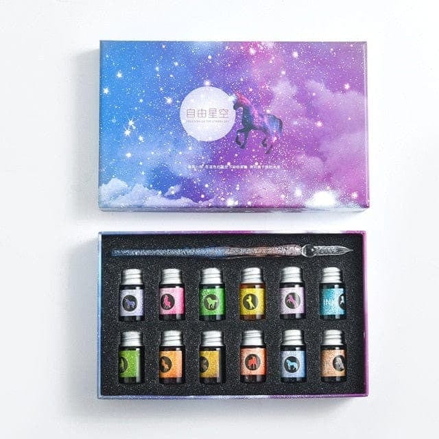 KUMA Stationery & Crafts  Stationery Glass Dip Pen Set