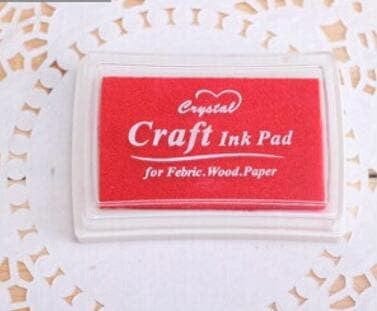 KUMA Stationery & Crafts  Stationery Red Ink Pad: Choose from 15 Colors