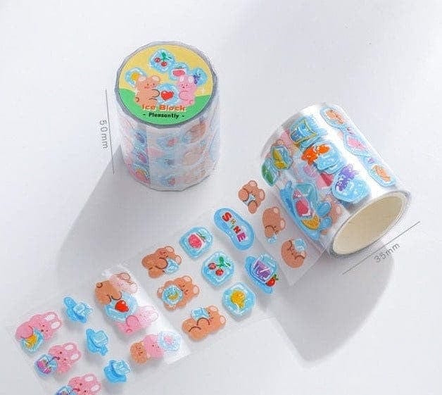 KUMA Stationery & Crafts  Stationery B Kawaii Bear Washi Tape: 4 designs to choose from