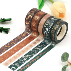 KUMA Stationery & Crafts  Stationery Luna & Leaves Washi Tape Series