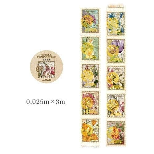 KUMA Stationery & Crafts  Stationery B Post Stamps Washi Tape