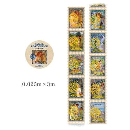 KUMA Stationery & Crafts  Stationery D Post Stamps Washi Tape