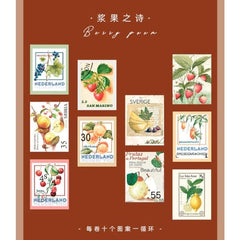 KUMA Stationery & Crafts  Stationery 6 Retro Stamp Washi Tape