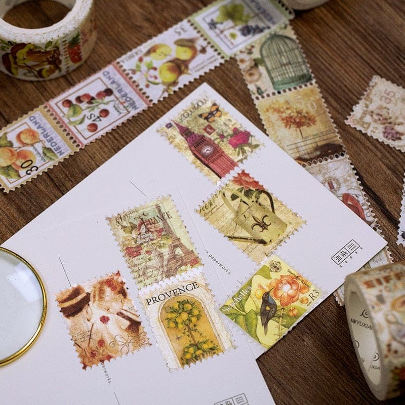 KUMA Stationery & Crafts  Stationery Retro Stamp Washi Tape
