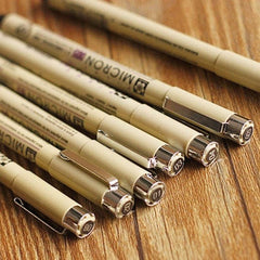 Kuma Stationery & Crafts Stationery Sakura Pigma Micron Pens - 7pcs full set