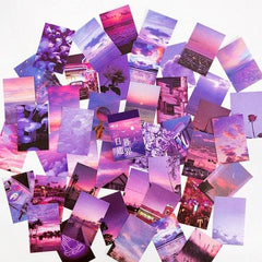 KUMA Stationery & Crafts  Stationery Purple Scenic 50 sheet Sticker Set!