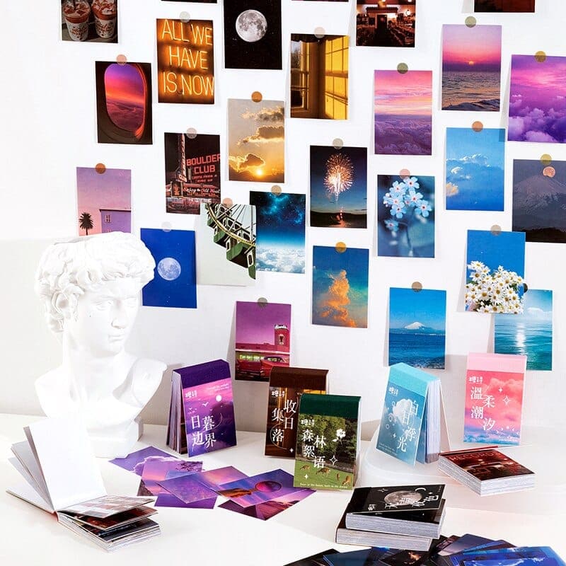 KUMA Stationery & Crafts  Stationery Scenic 50 sheet Sticker Set!