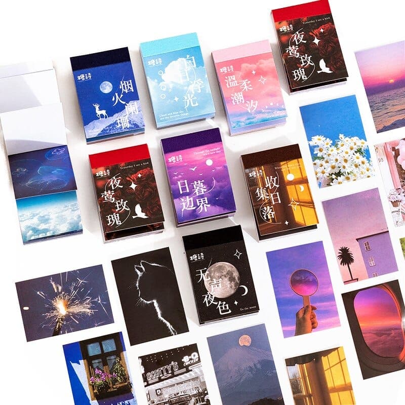KUMA Stationery & Crafts  Stationery Scenic 50 sheet Sticker Set!