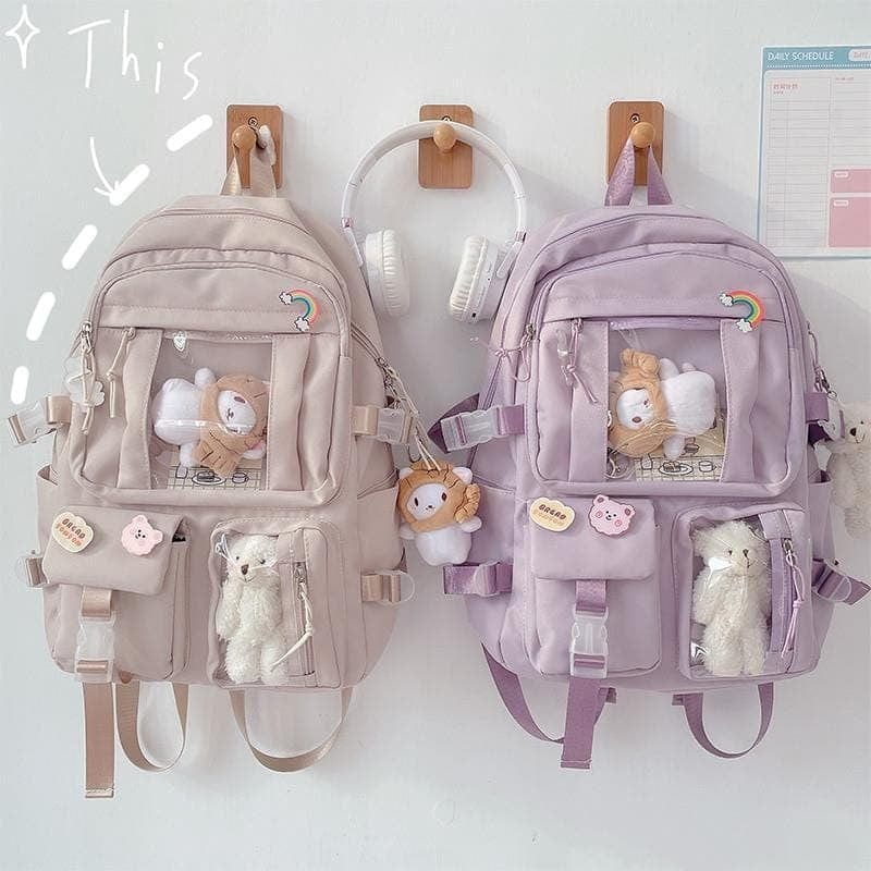 KUMA Stationery & Crafts  Stationery Teddy Bear Backpack: 4 colors to choose from