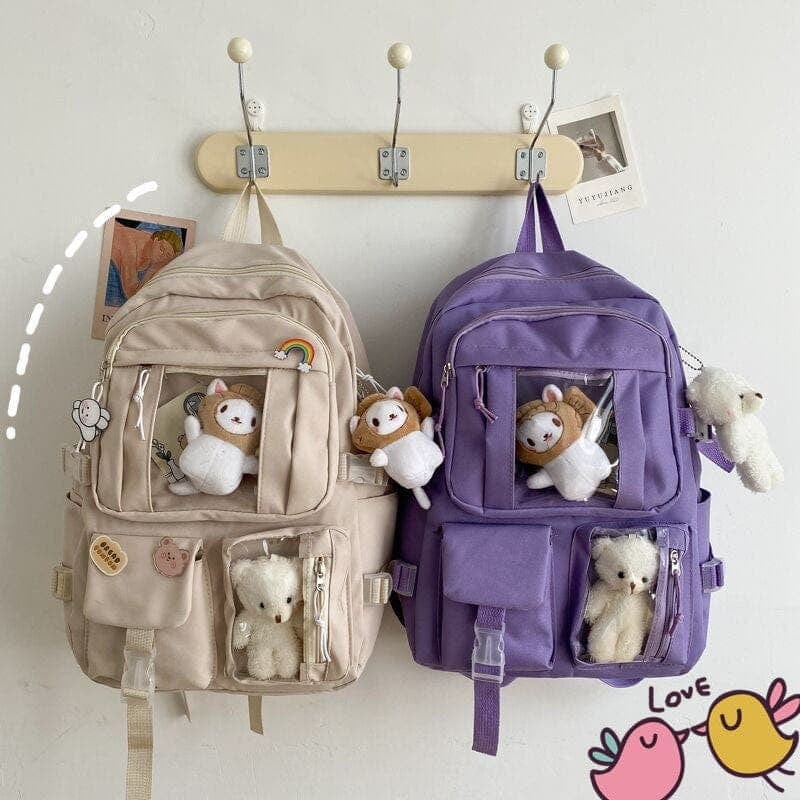 KUMA Stationery & Crafts  Stationery Teddy Bear Backpack: 4 colors to choose from