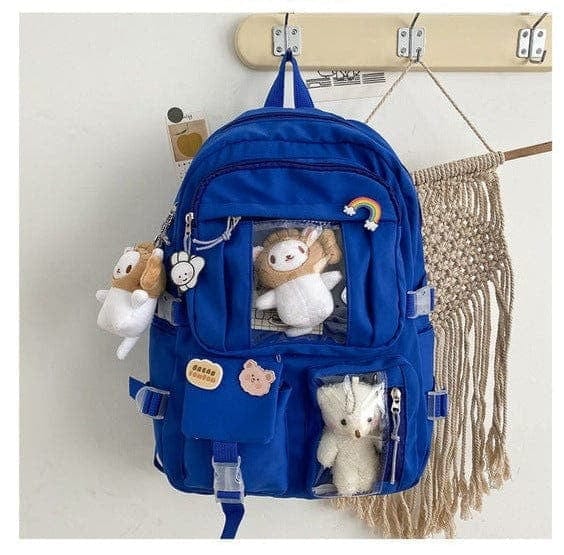 KUMA Stationery & Crafts  Stationery Blue Teddy Bear Backpack: 4 colors to choose from