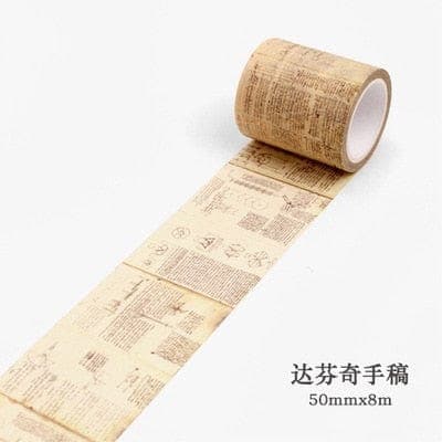 KUMA Stationery & Crafts  Stationery 7 Vintage Washi Tape (back in stock)