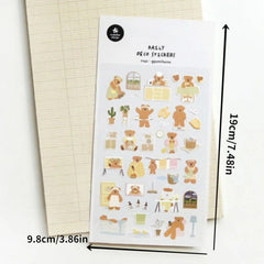 KUMA Stationery & Crafts  Suatelier Korean Stickers; Ggumi Home