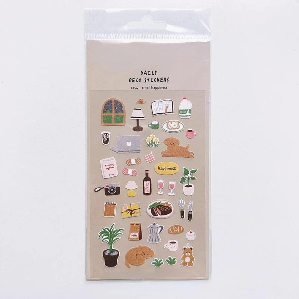 KUMA Stationery & Crafts  Suatelier Korean Stickers; Small Happiness