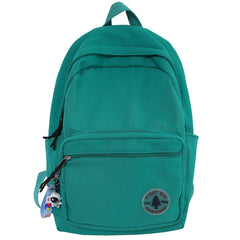KUMA Stationery & Crafts  green / With Accessory Trendy Minimal Backpack with cute accessory; 5 colors to choose from