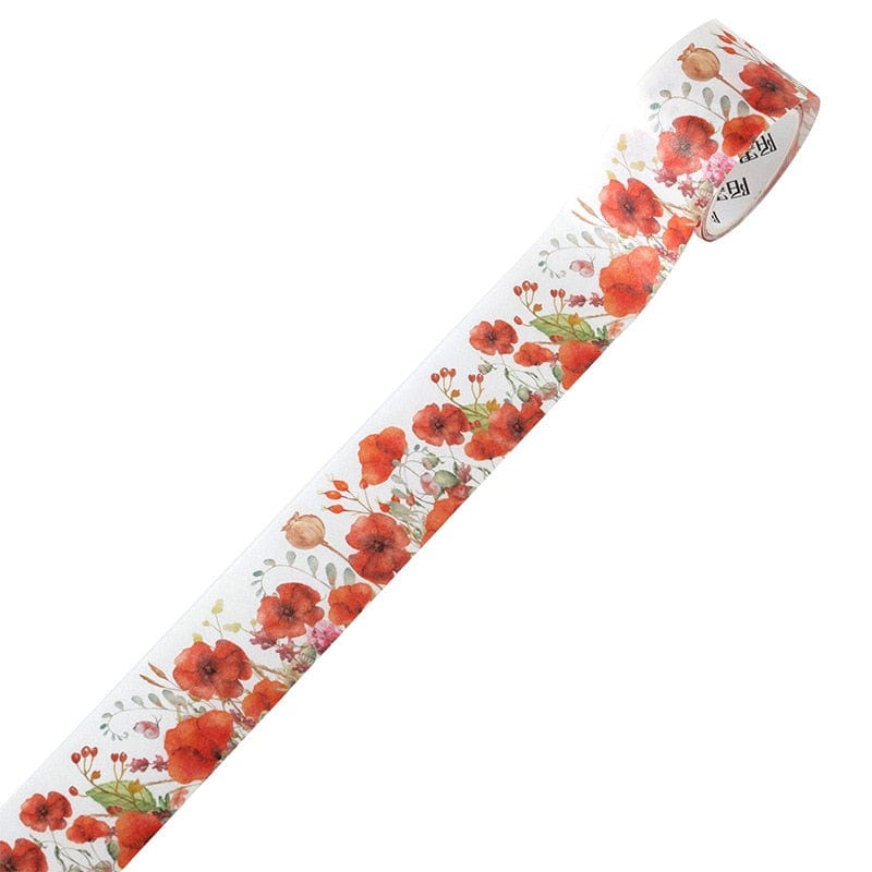 KUMA Stationery & Crafts  G Vintage Garden Washi Tape: 8 designs to choose from 🏵️