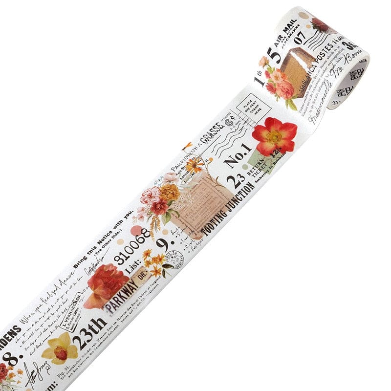 KUMA Stationery & Crafts  A Vintage Garden Washi Tape: 8 designs to choose from 🏵️