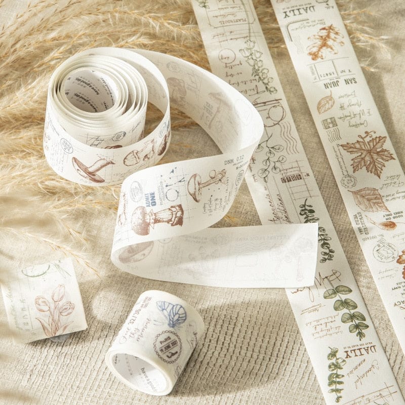 KUMA Stationery & Crafts  Vintage Literary Washi Tape Set