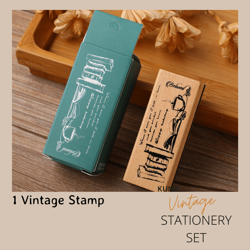 KUMA Stationery & Crafts  Vintage Stationery Set - NEW 🕰☕📜🎞🗝