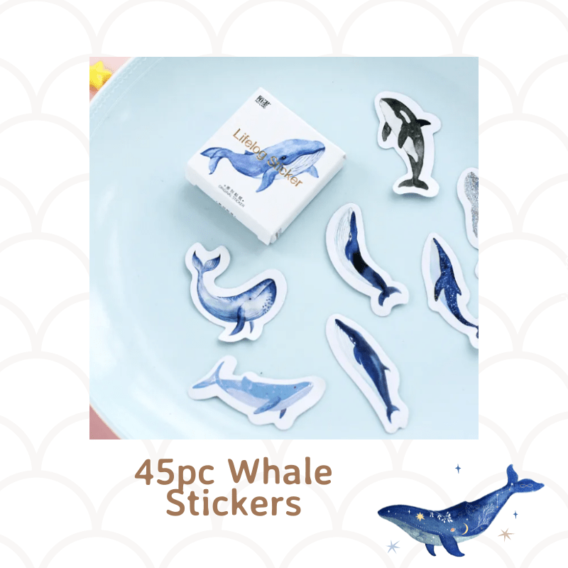 KUMA Stationery & Crafts  Whimsical Whale Set 🐋