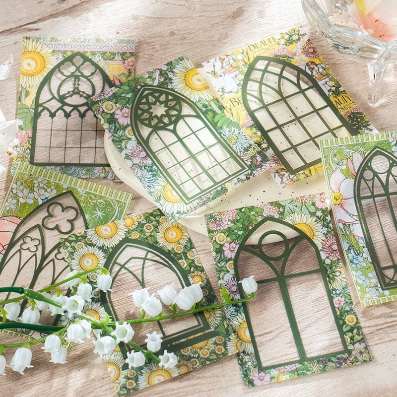 KUMA Stationery & Crafts  Windowsill Garden Series Sticker Set