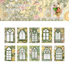KUMA Stationery & Crafts  C Windowsill Garden Series Sticker Set